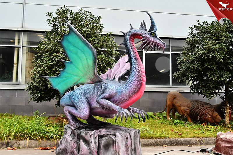 仿真西方龙模型，西方dragon